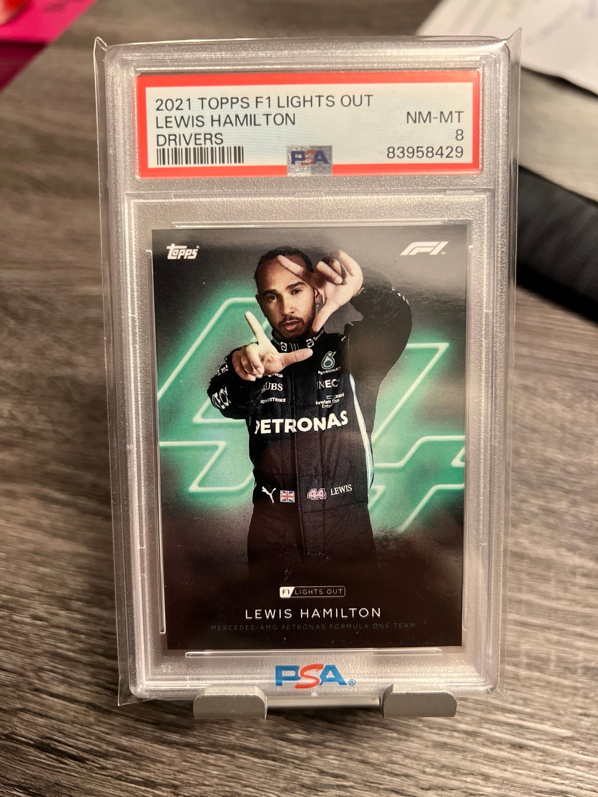 2021 Topps Lights Out Lewis Hamilton Drivers