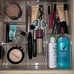 6-Section Clear Drawer Organizer