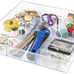 6-Section Clear Drawer Organizer