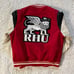 【Rare】ZARA RHUIGI Zara Varsity Jacket Patchwork with Patches