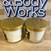 MARSHMALLOW FIRESIDE SINGLE-WICK Candle 4oz Set (2)-White Barn/Bath&Body Works