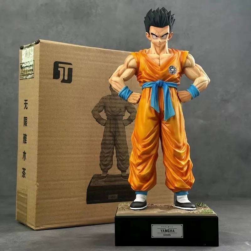 30cm Anime Yamcha Figuras Dragon Ball Z Decoration Model VF Yamcha Action