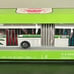 Tomy Long Tomica Volvo Bus White Green H-E-409 Scale 1/100 Expo 1985 L-4 New