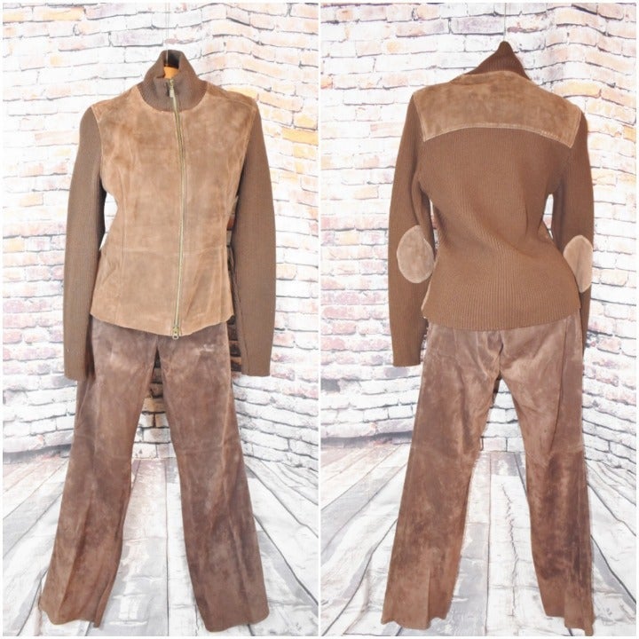 Covington Medium Suede Jacket 14 Pants