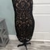 Tadashi Shoji One Shoulder Corded lace cocktail dress size 16