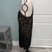 Tadashi Shoji One Shoulder Corded lace cocktail dress size 16