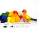 Needle Felted Sun Conure Kit and Tutorial