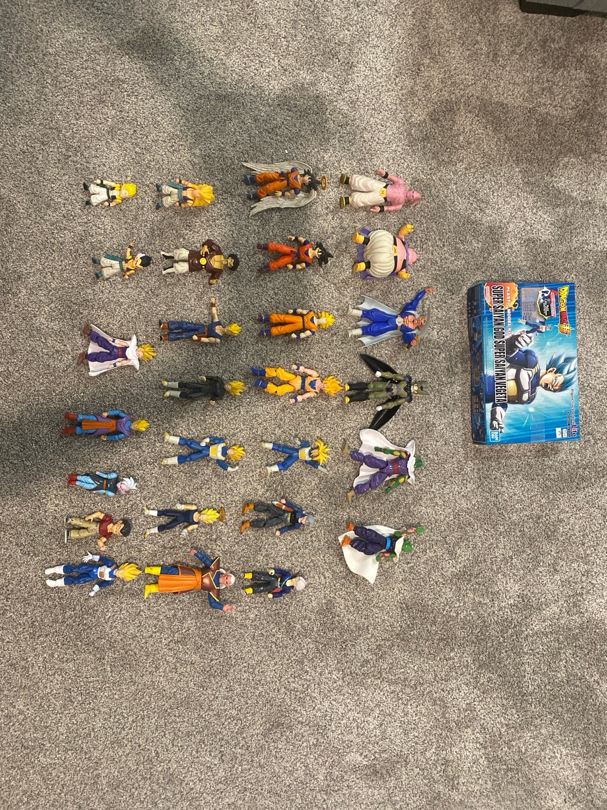Dragonball Z action figure lot