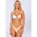 New. L*SPACE blue and nude ring bikini. Small. Retails &198