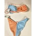New. L*SPACE blue and nude ring bikini. Small. Retails &198