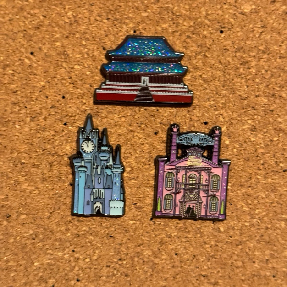 Loungefly Disney Princess Castle Silhouette pin 3/6