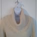 NY Knits women's angora blend ecru sweater size Small Petite