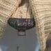 NY Knits women's angora blend ecru sweater size Small Petite
