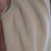 NY Knits women's angora blend ecru sweater size Small Petite