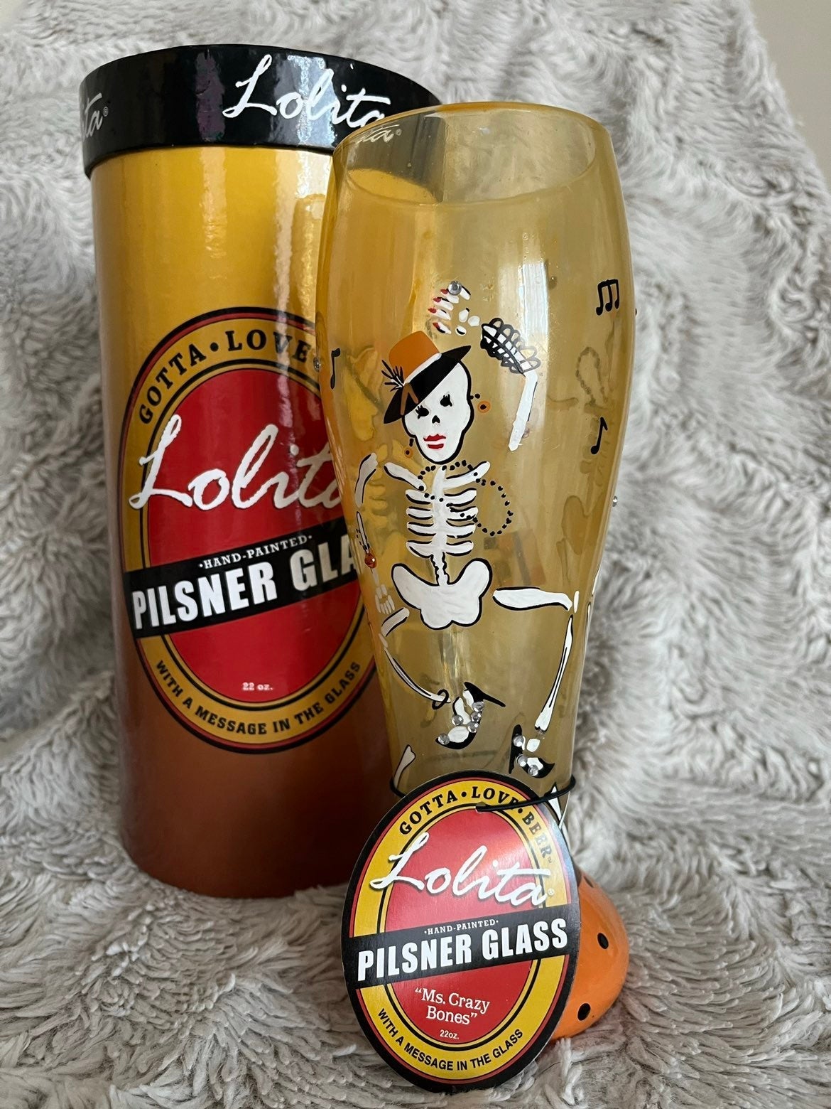 Lolita Love My Beer Ms. Crazy Bones Beer Pilsner