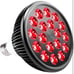 36W Deep Red 660nm/850nm PAR38 LED Lamp Spot Light Bulb Therapy Plant E27 E26
