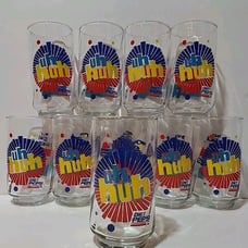 10 Vintage Diet Pepsi Uh Huh You Got The Right One Baby Ray Charles Glasses Set