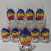 10 Vintage Diet Pepsi Uh Huh You Got The Right One Baby Ray Charles Glasses Set