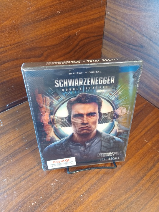 Terminator 2 & Total Recall Lenticular Steelbook (Blu-ray-No Digital)-Free S&H
