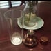 COCKTAIL SHAKER GLASS & COPPER LID 18 OUNCE NWT