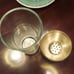 COCKTAIL SHAKER GLASS & COPPER LID 18 OUNCE NWT