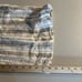Faherty Monterey 100% Linen Elastic Waist Wide-Leg Natural Bombay Stripe Pants M