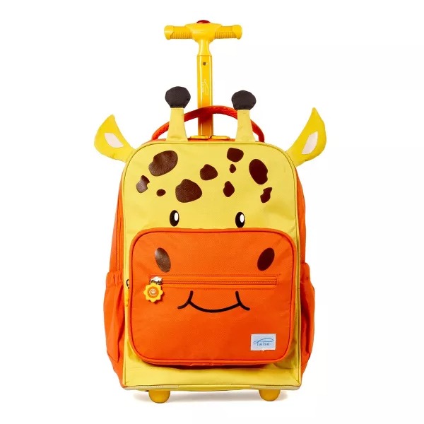 16 Rolling Backpack Color Giraffe