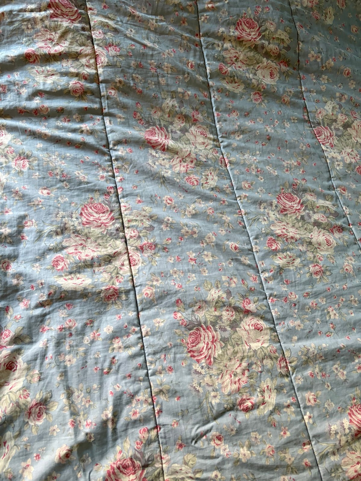 Vintage Ralph Lauren Shelter Island Blue Full/Queen Comforter Reversible