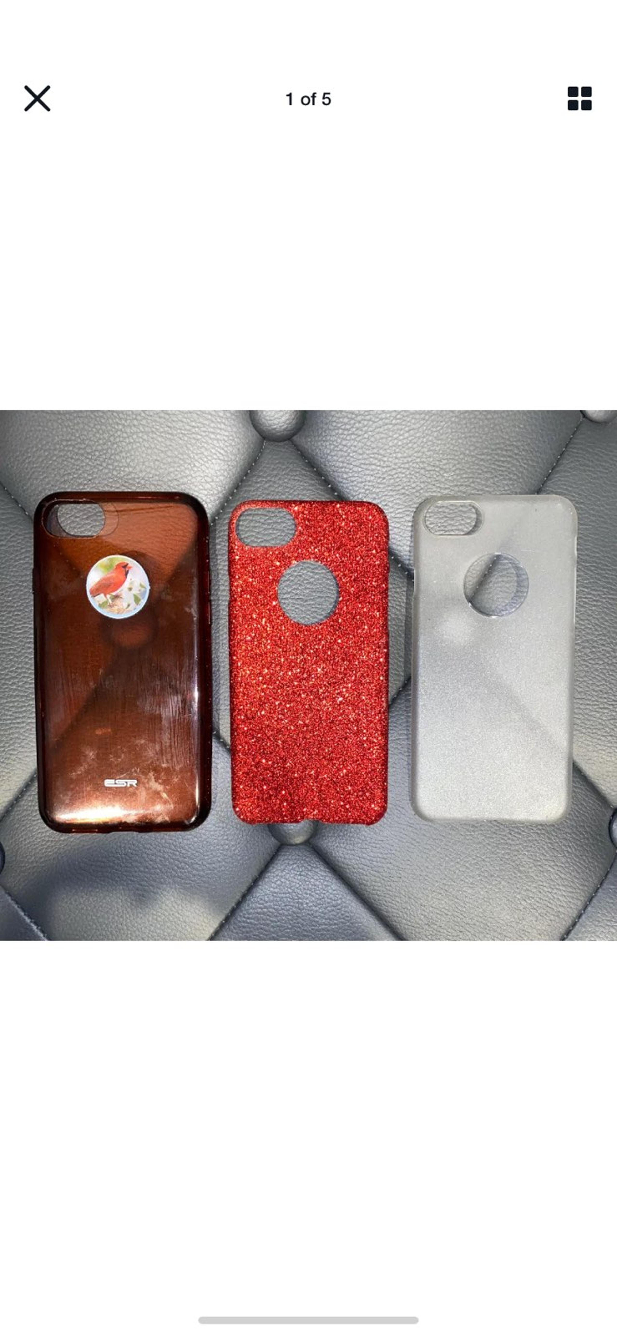 Iphone 7 red case