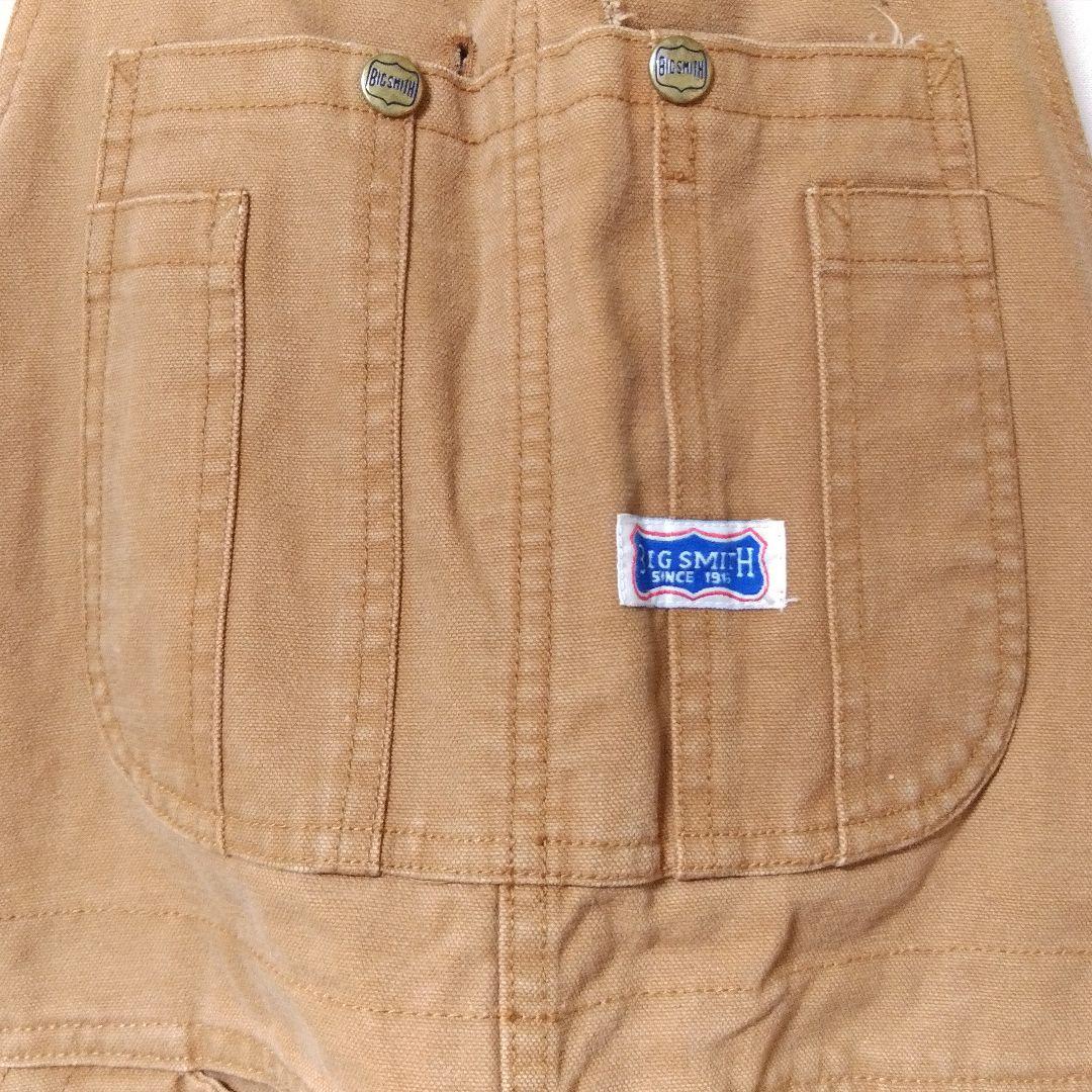 BIG SMITH Wニー ダック オーバーオール USED 90s BIG SMITH W
