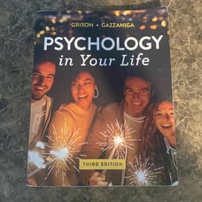 Psychology In Your Life Textbook