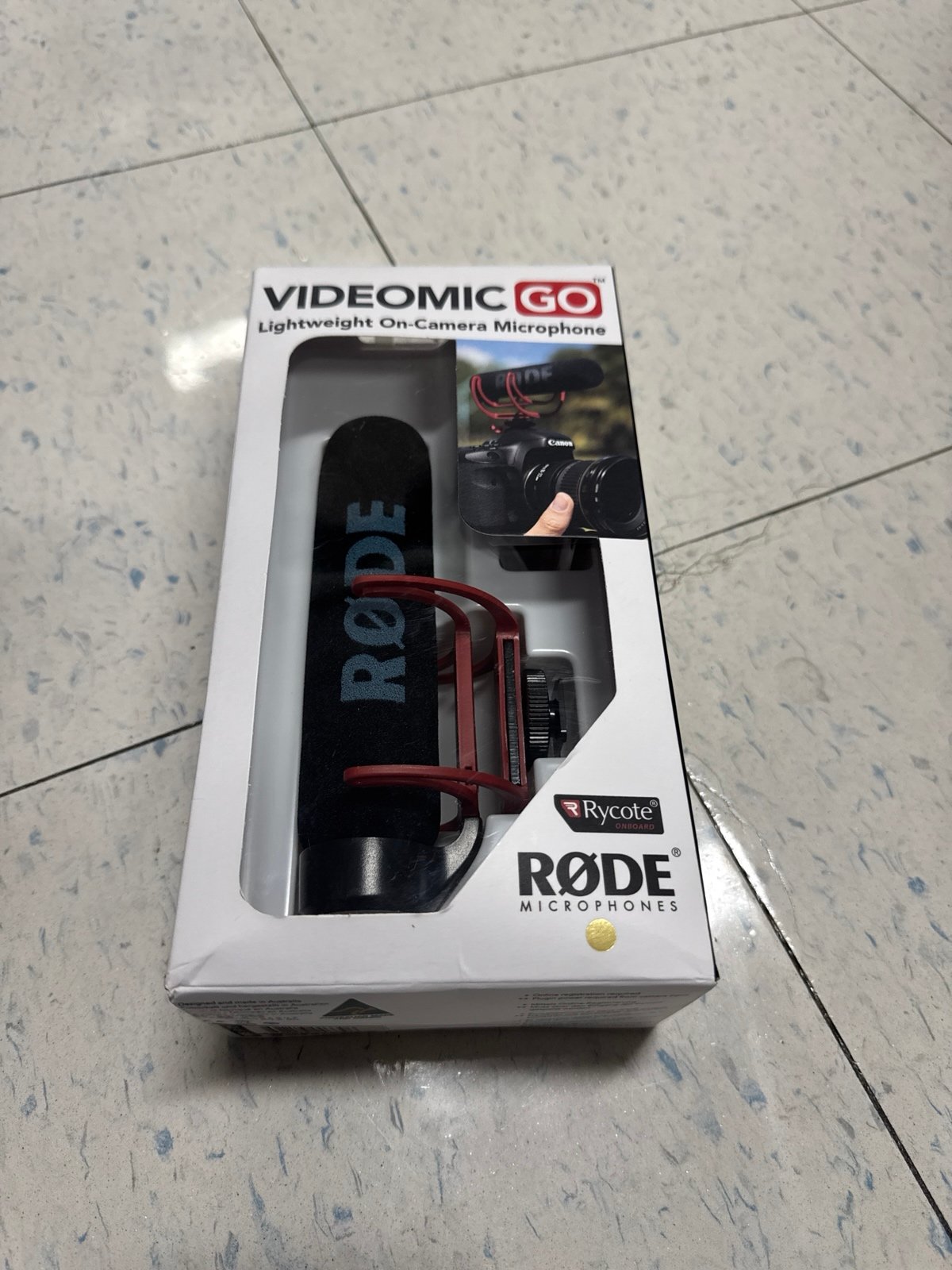 Rode VideoMic GO Lightweight On Camera Microphone