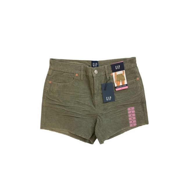 Gap Women's Frayed Hem 4 Inseam Corduroy Short Size 4