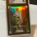 Joe Burrow #9. Prismatic Green, Graded 9