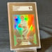 Joe Burrow #9. Prismatic Green, Graded 9