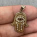 10k Gold Hamsa Pendant