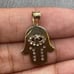 10k Gold Hamsa Pendant