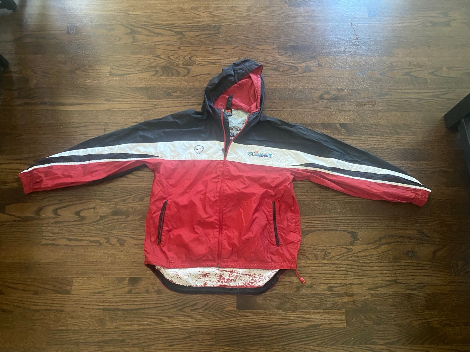 Seattle Sounders Y2K 90s Jacket Nike XL Vintage Soccer Used USL A League NASL
