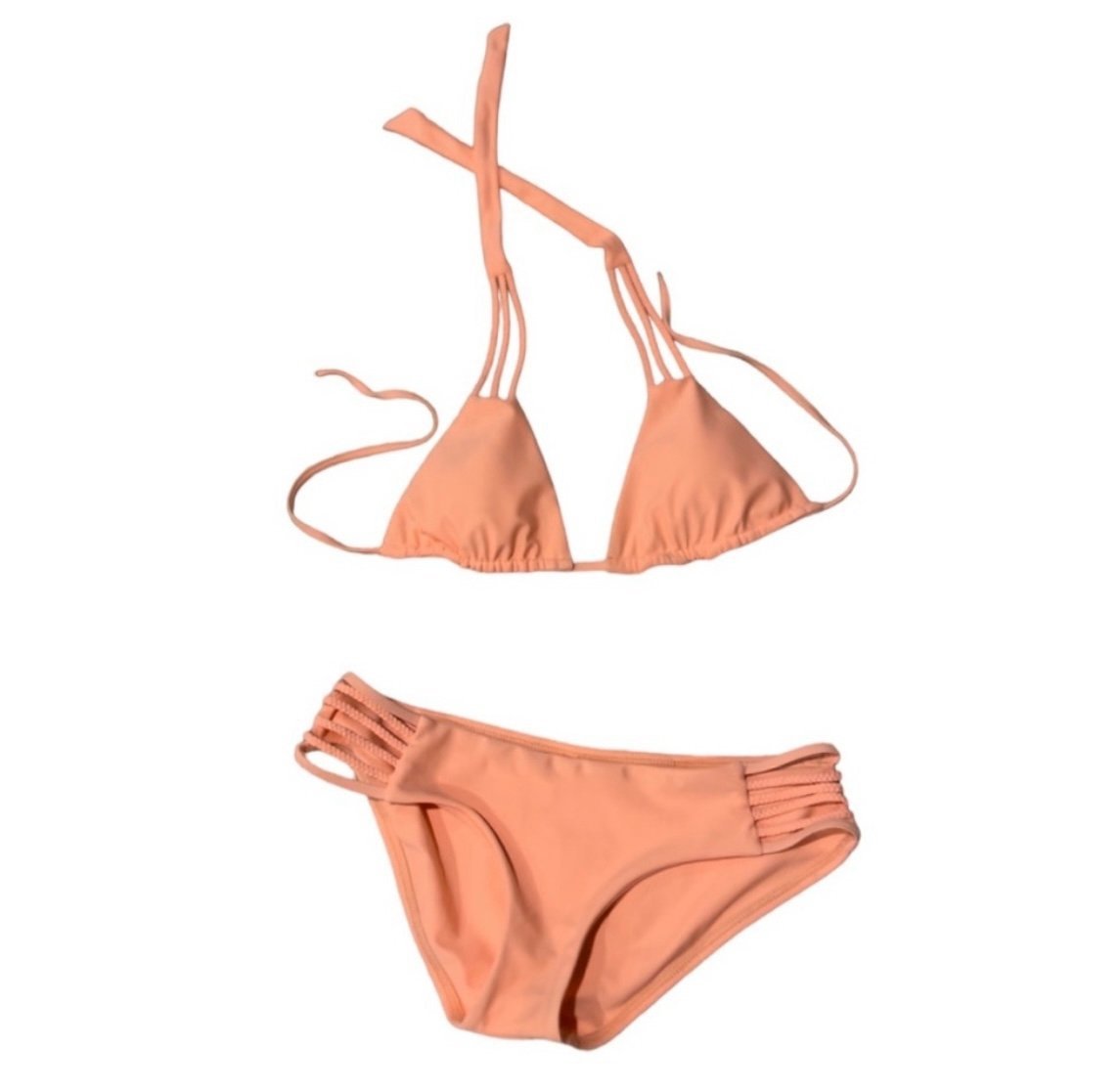 NWOT VITAMIN A Triangle Bikini Top & bottoms-retailed for over 200