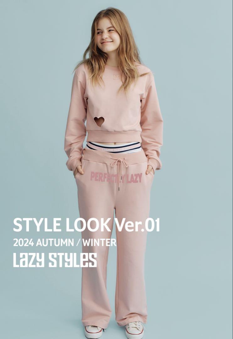 LAZY STYLES Pink Set Up M