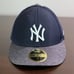 New Era MLB New York Yankees Authentic Hat 59Fifty Navy Gray Player Exclusive