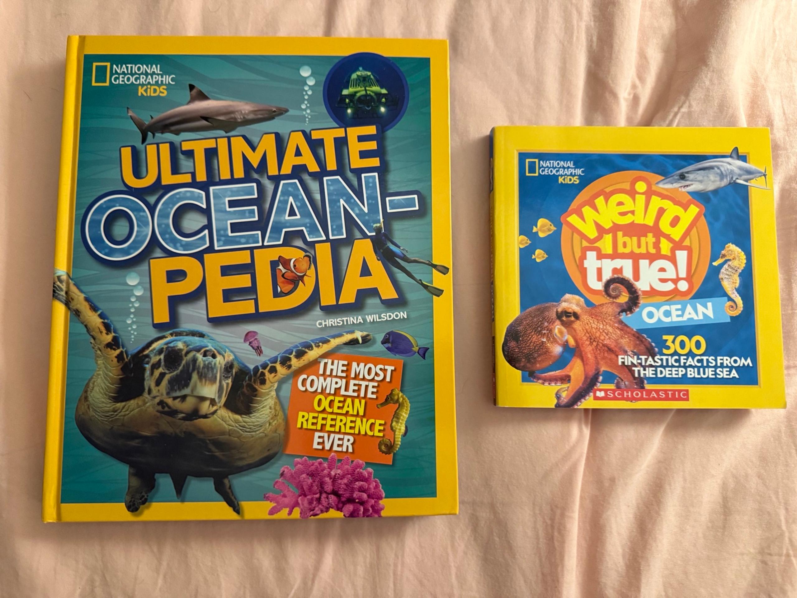 National Geographic Kids Ocean Book Bundle