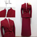 ⁑【Excellent Condition】 Sybilla Ceremony Suit, Vibrant Red ◇□