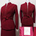 ⁑【Excellent Condition】 Sybilla Ceremony Suit, Vibrant Red ◇□