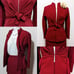 ⁑【Excellent Condition】 Sybilla Ceremony Suit, Vibrant Red ◇□