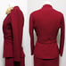 ⁑【Excellent Condition】 Sybilla Ceremony Suit, Vibrant Red ◇□