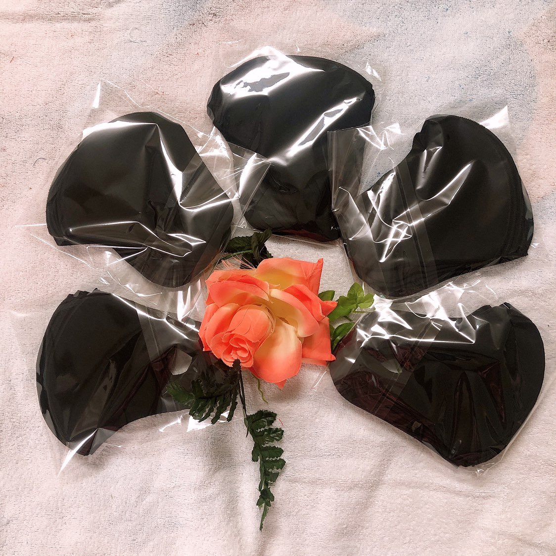 50 piece poly face masks