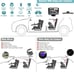 Baby Car Camera HD 1080P Baby Car Mirror 5 Mins Easy Installation Crystal Night