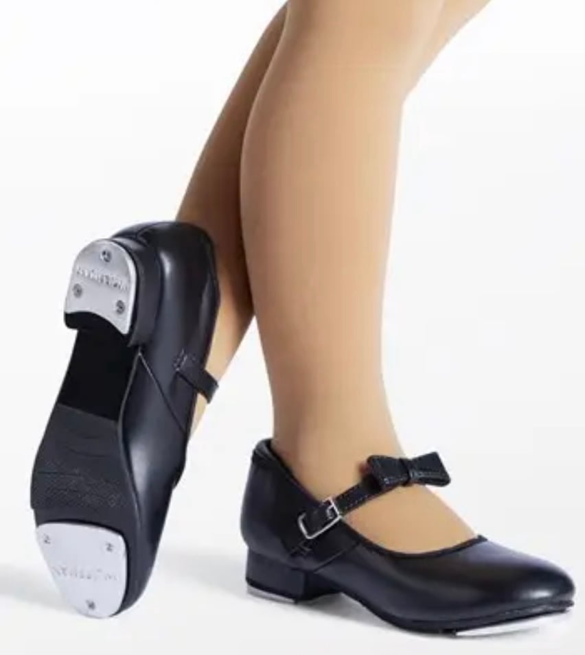New in box Weissman shiny patent Mary Jane style W700 women's tap shoe size 9