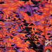 NWT GK gymnastics tumbling dance leotard orange purple metallic print sz AX